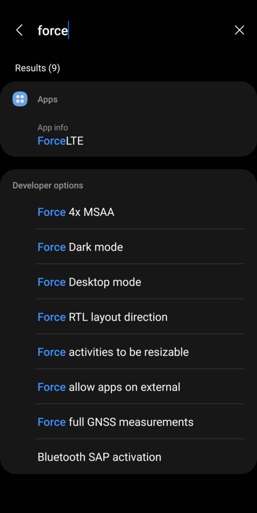 Force Dark Mode On the App That Does Support It Samsung Tips And tricks 2024