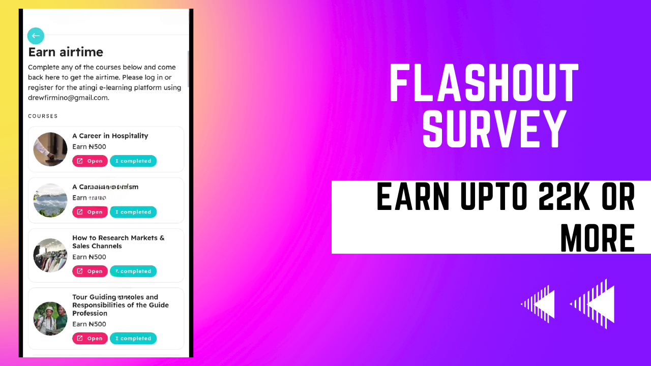 Flashout Survey
