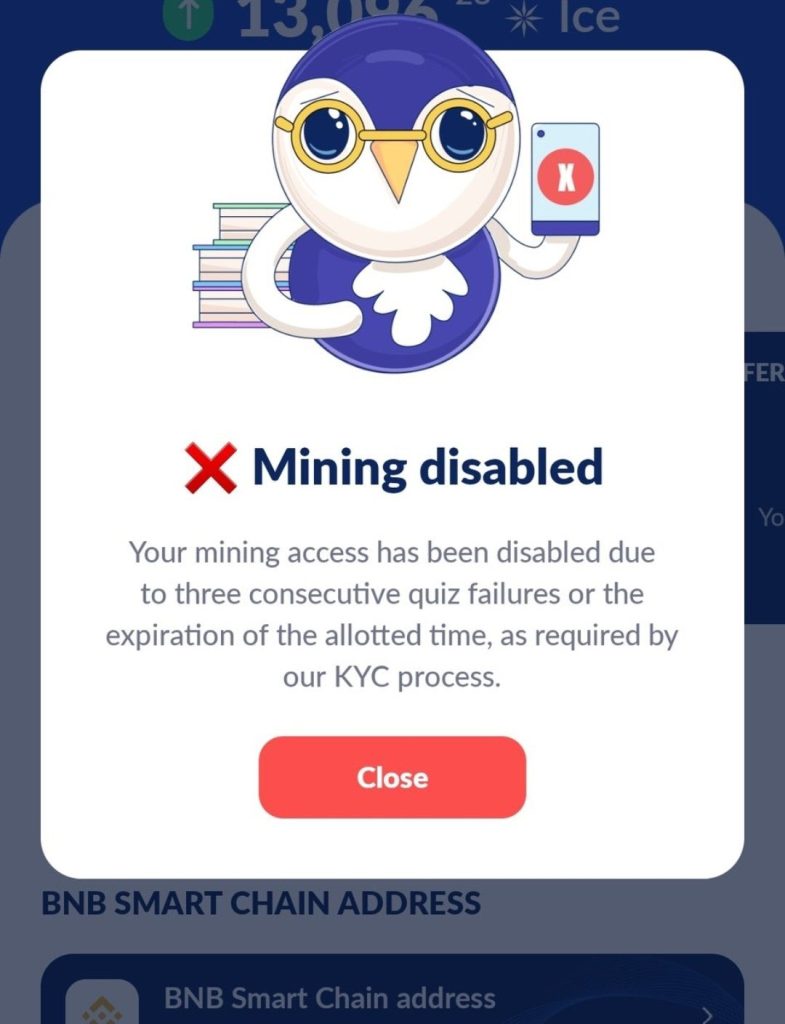 Latest Update About Ice Network KYC 3 Quiz (Question)