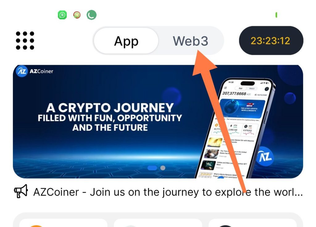 How To Create Azcoiner Wallet