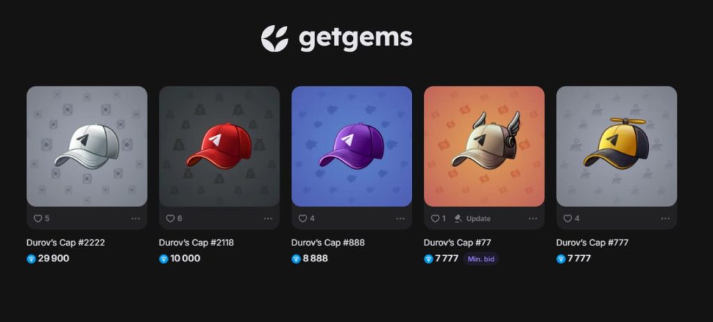 Durovcaps Airdrop NFT