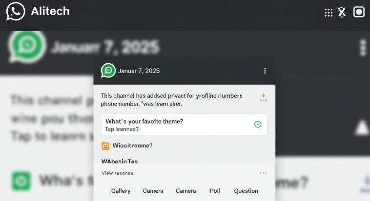 Ask Questions in WhatsApp Channels